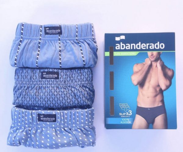 calzoncillos slips hombre algodon lycra