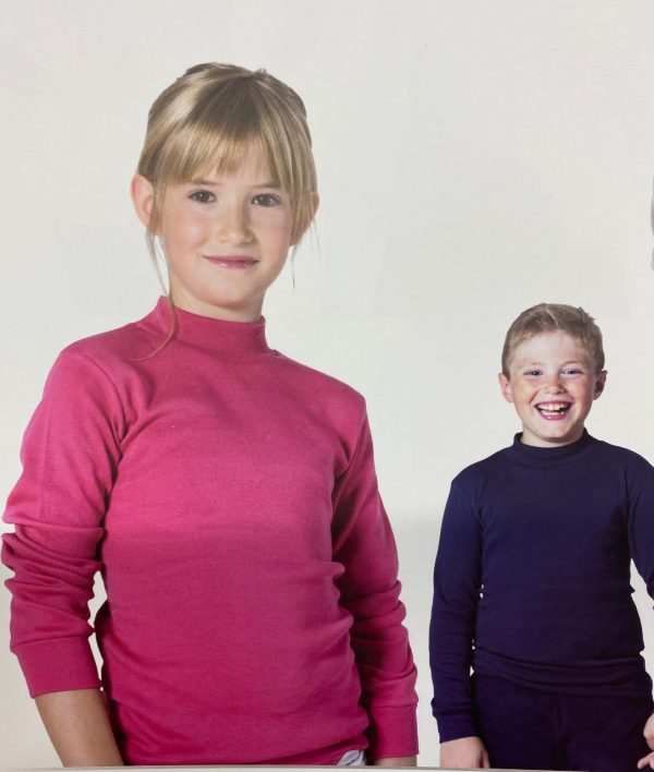 camisetas termicas colores niño niña algodon